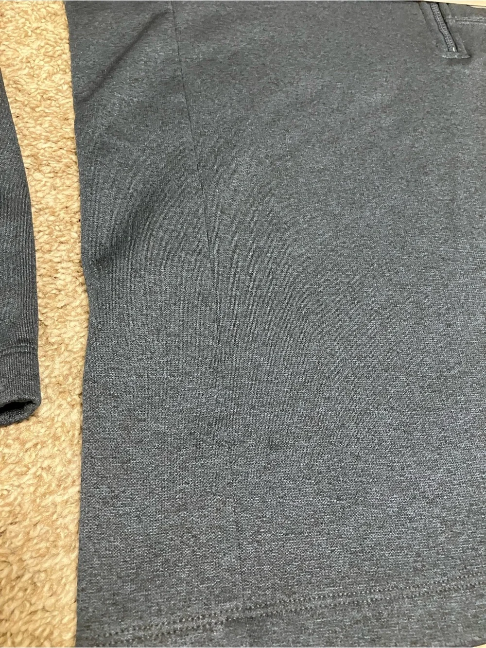 The North Face Blue Quarter Zip Performance Fleece Pullover Men’s Size Large